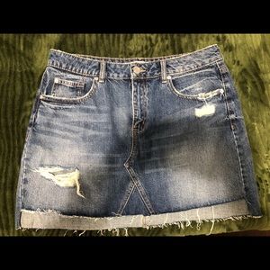 GARAGE Denim Skirt